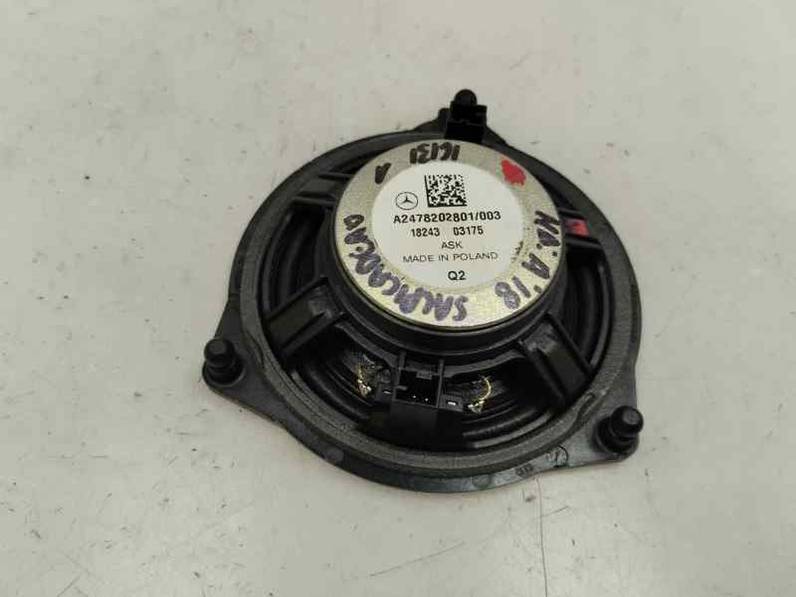 SISTEMA AUDIO RADIO CD MERCEDES CLASE A 2018 1.5 CDI (116 CV)