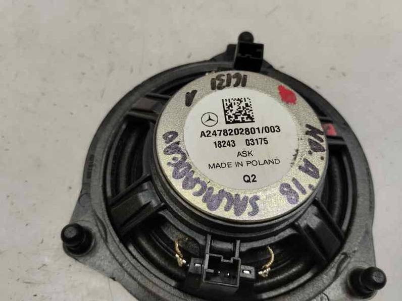 SISTEMA AUDIO RADIO CD MERCEDES CLASE A 2018 1.5 CDI (116 CV)