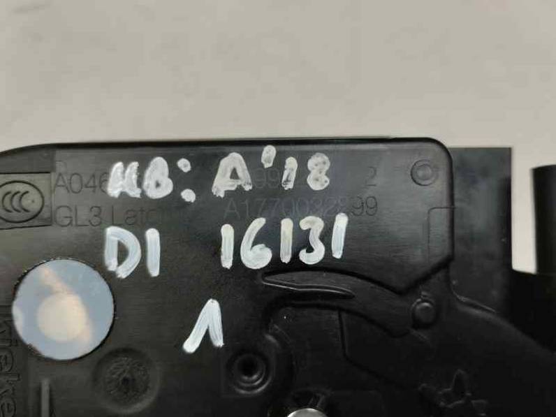 CERRADURA PUERTA DELANTERA IZQUIERDA MERCEDES CLASE A 2018 1.5 CDI (116 CV)