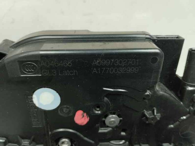 CERRADURA PUERTA TRASERA IZQUIERDA MERCEDES CLASE A 2018 1.5 CDI (116 CV)