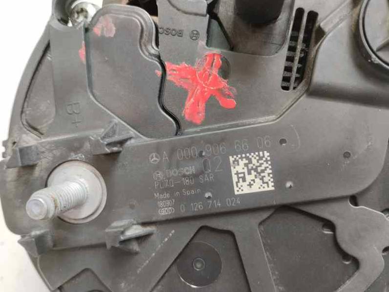 ALTERNADOR MERCEDES CLASE A 2018 1.5 CDI (116 CV)