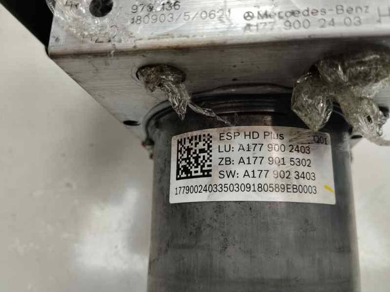 ABS MERCEDES CLASE A 2018 1.5 CDI (116 CV)