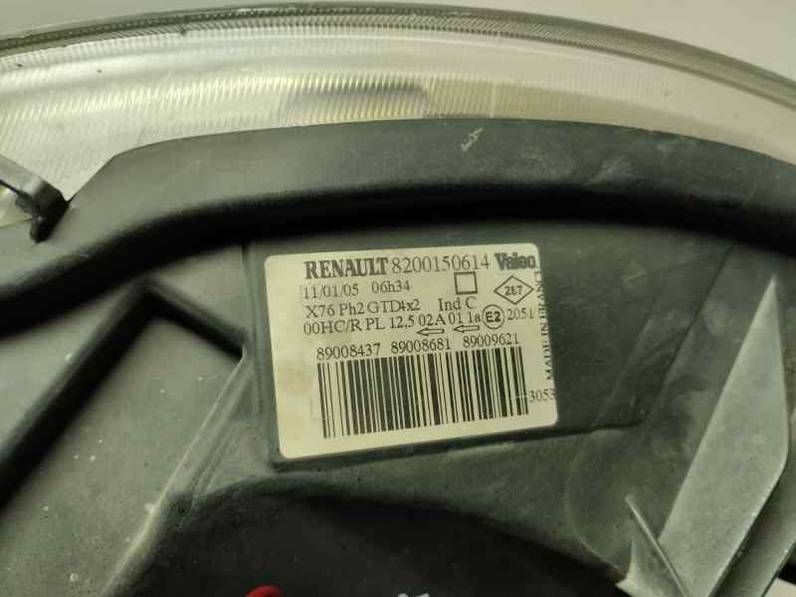 FARO IZQUIERDO RENAULT KANGOO 2005 1.5 DCI D (65 CV)