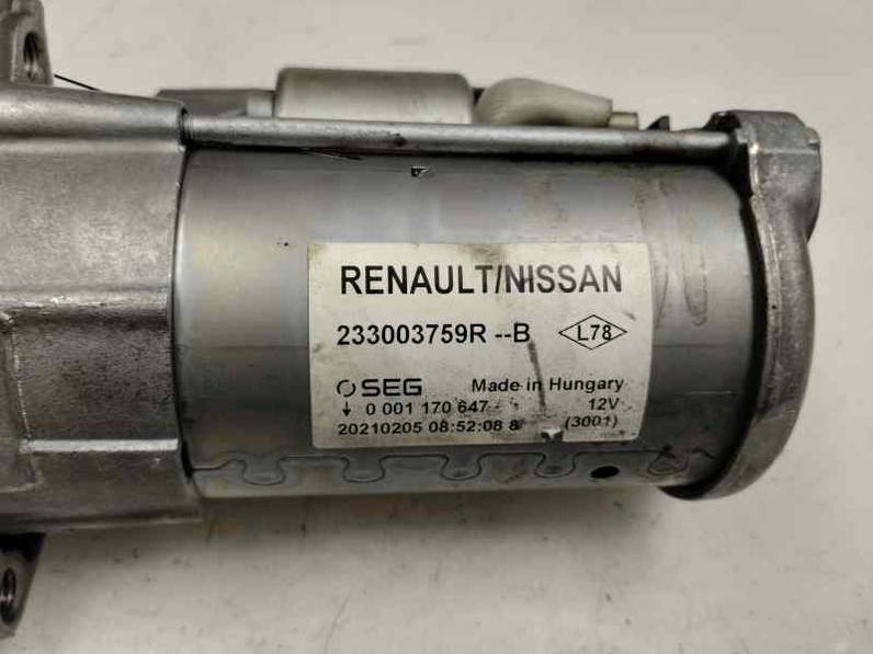 MOTOR ARRANQUE DACIA DOKKER 2021 1.5 BLUE DCI D FAP (95 CV)