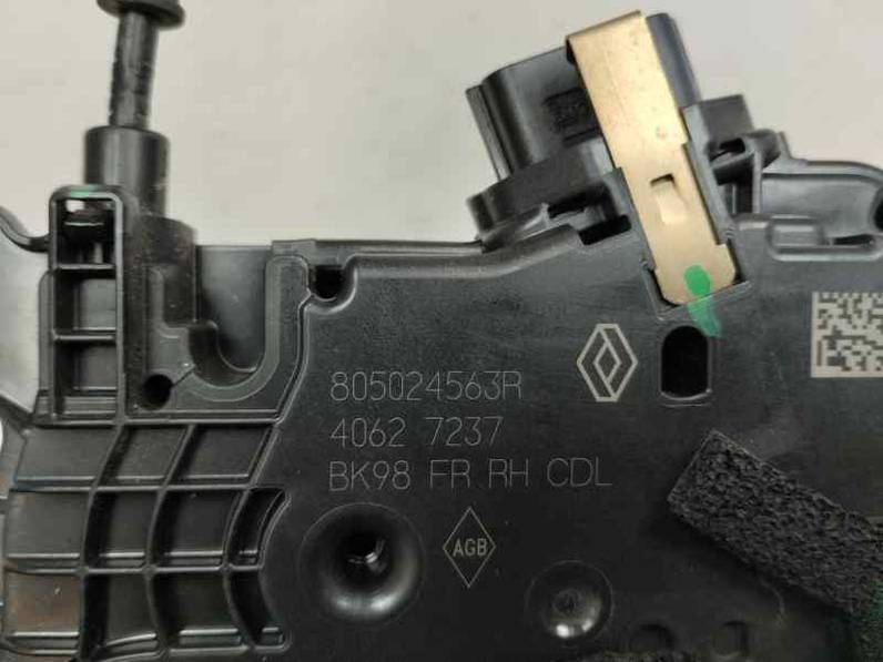 CERRADURA PUERTA DELANTERA DERECHA RENAULT CLIO IV 2015 0.9 GASOLINA (90 CV)