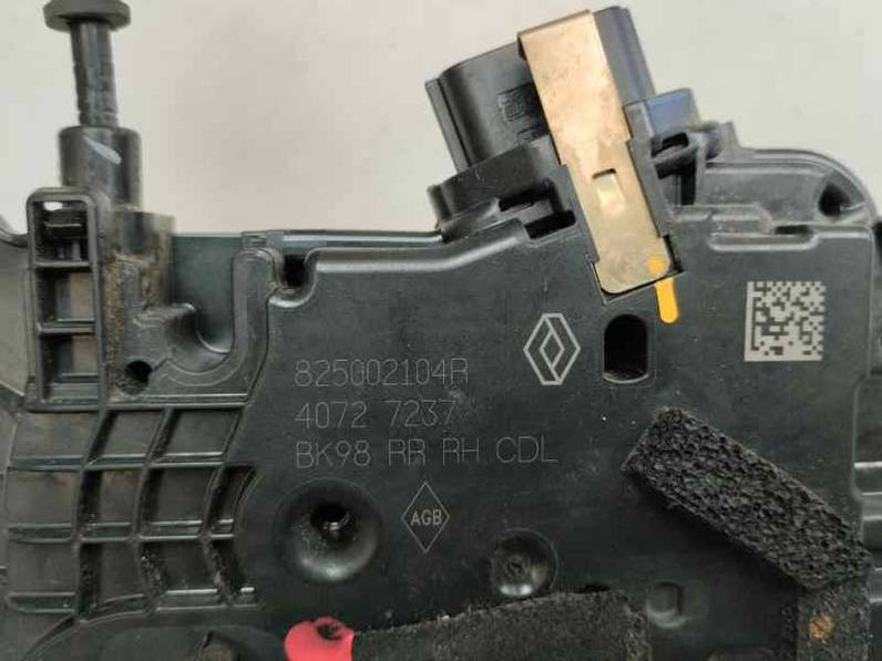 CERRADURA PUERTA TRASERA DERECHA RENAULT CLIO IV 2015 0.9 GASOLINA (90 CV)