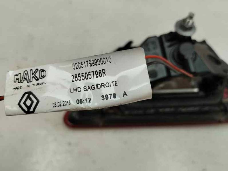 PILOTO TRASERO DERECHO INTERIOR RENAULT CLIO IV 2015 0.9 GASOLINA (90 CV)