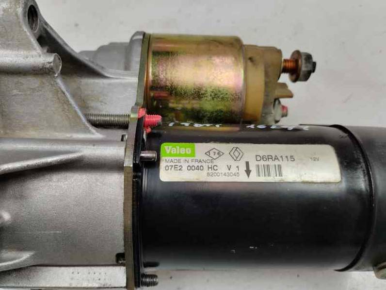 MOTOR ARRANQUE RENAULT MEGANE I FASE 2 BERLINA 2002 1.9 DIESEL (80 CV)