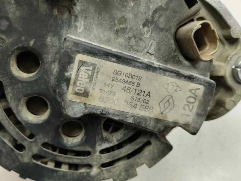 ALTERNADOR RENAULT MEGANE I FASE 2 BERLINA 2002 1.9 DIESEL (80 CV)