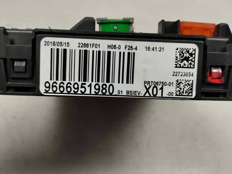 CAJA RELES FUSIBLES DS 3 2018 MOTOR 1.2 LTR - PURE TECH (110 CV)