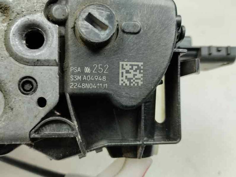 CERRADURA PUERTA DELANTERA IZQUIERDA DS 3 2018 MOTOR 1.2 LTR - PURE TECH (110 CV)