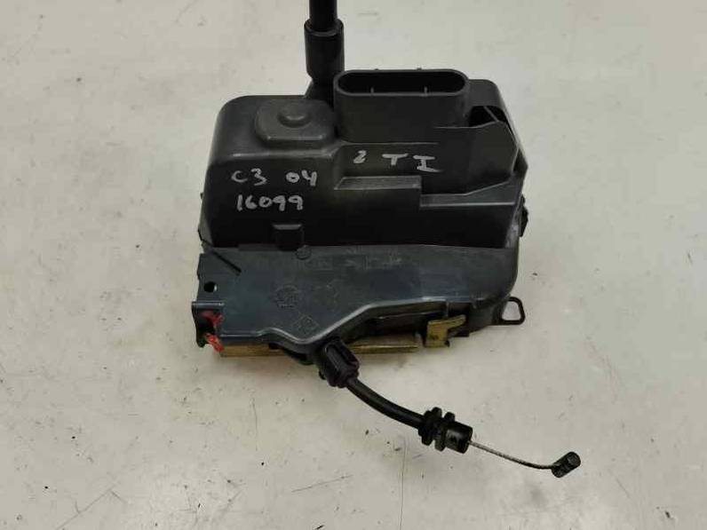 CERRADURA PUERTA TRASERA IZQUIERDA CITROEN C3 2004 1.4 HDI (68 CV)