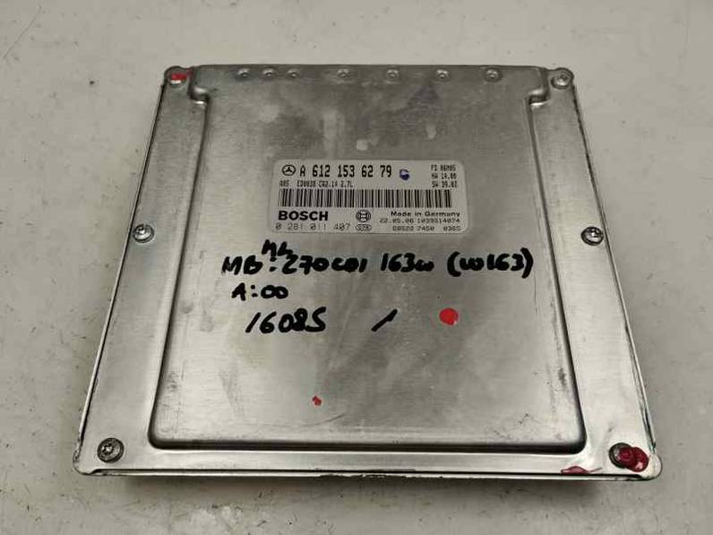 CENTRALITA MOTOR UCE MERCEDES CLASE M 2000 2.7 CDI 20V (163 CV)