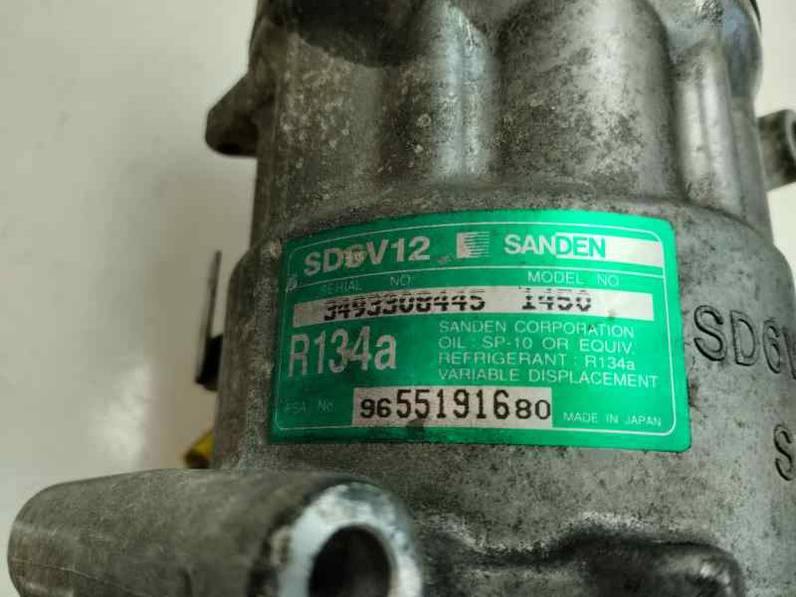 COMPRESOR AIRE ACONDICIONADO CITROEN C3 2004 1.4 HDI (68 CV)