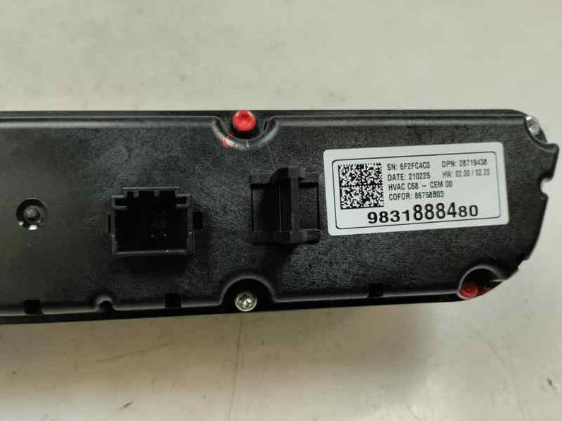 MANDO CLIMATIZADOR OPEL MOKKA B 2021 1.2 - 96 KW (131 CV)