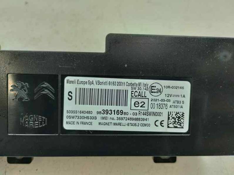 MODULO ELECTRONICO OPEL MOKKA B 2021 1.2 - 96 KW (131 CV)