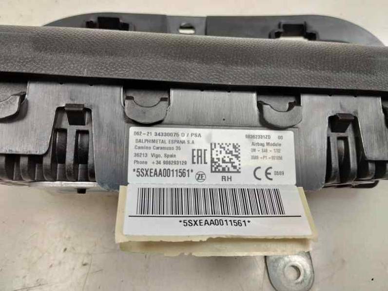 AIRBAG LATERAL TRASERO DERECHO OPEL MOKKA B 2021 1.2 - 96 KW (131 CV)