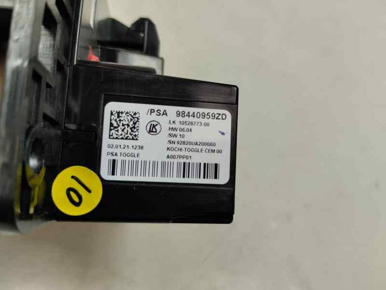 PALANCA CAMBIO OPEL MOKKA B 2021 1.2 - 96 KW (131 CV)