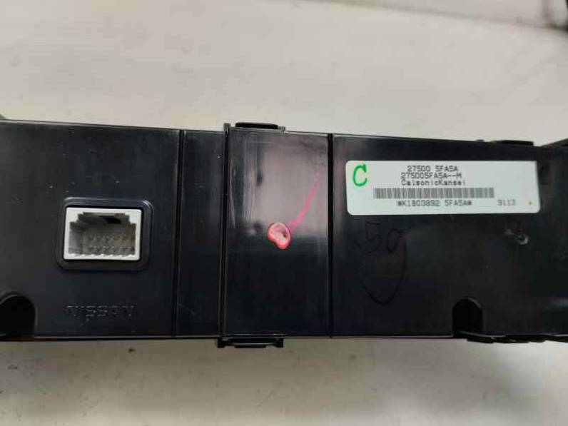 MANDO CLIMATIZADOR NISSAN MICRA V 2019 1.0 LTR - 74 KW (101 CV)