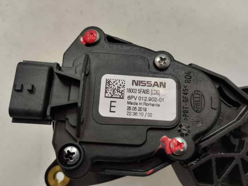 POTENCIOMETRO PEDAL NISSAN MICRA V 2019 1.0 LTR - 74 KW (101 CV)