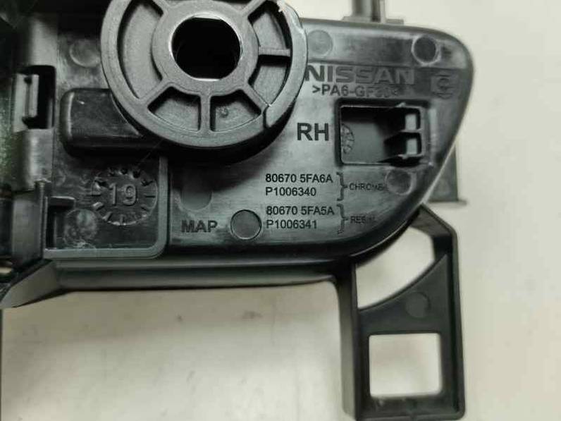 MANETA INTERIOR TRASERA DERECHA NISSAN MICRA V 2019 1.0 LTR - 74 KW (101 CV)