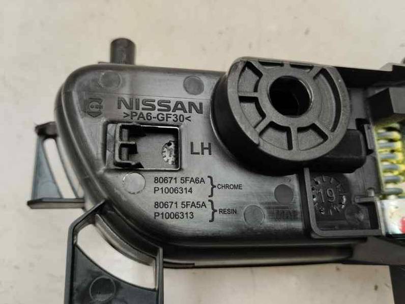 MANETA INTERIOR DELANTERA IZQUIERDA NISSAN MICRA V 2019 1.0 LTR - 74 KW (101 CV)