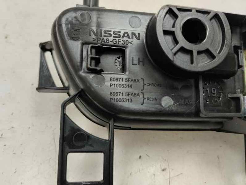 MANETA INTERIOR TRASERA IZQUIERDA NISSAN MICRA V 2019 1.0 LTR - 74 KW (101 CV)