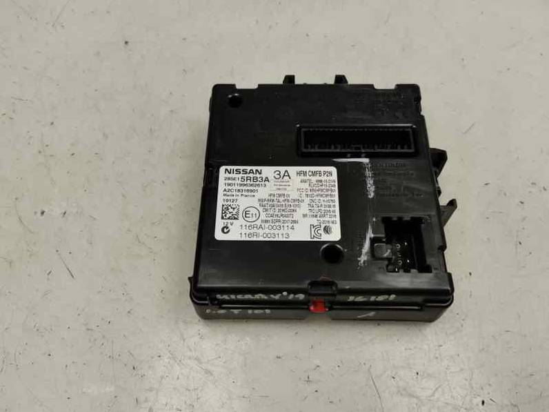 MODULO ELECTRONICO NISSAN MICRA V 2019 1.0 LTR - 74 KW (101 CV)