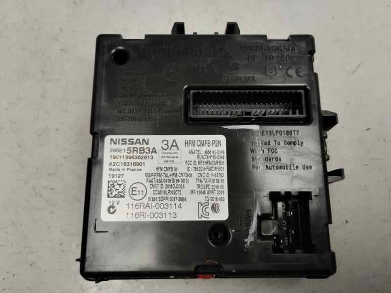 MODULO ELECTRONICO NISSAN MICRA V 2019 1.0 LTR - 74 KW (101 CV)