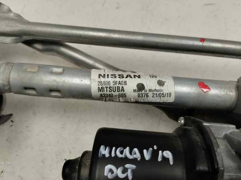 MOTOR LIMPIA DELANTERO NISSAN MICRA V 2019 1.0 LTR - 74 KW (101 CV)