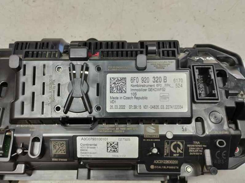 CUADRO INSTRUMENTOS SEAT ARONA 2022 1.0 ECO TSI (110 CV)