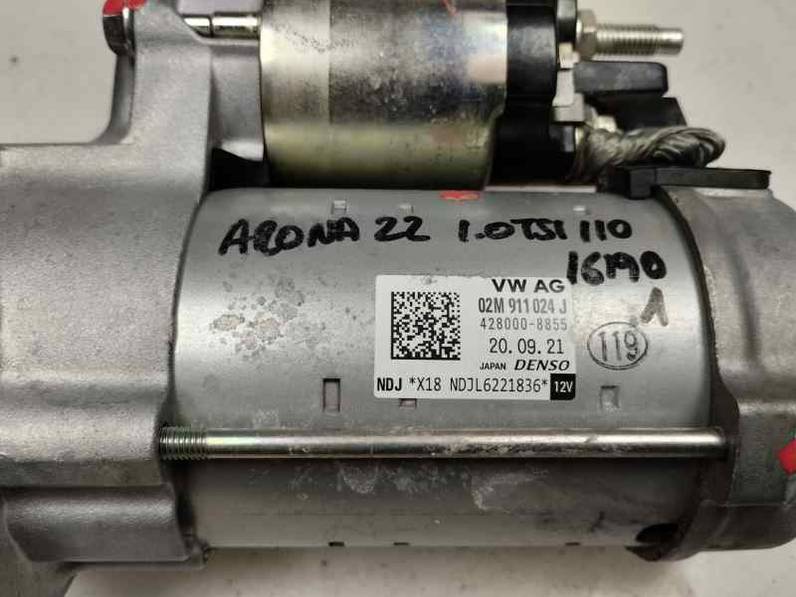 MOTOR ARRANQUE SEAT ARONA 2022 1.0 ECO TSI (110 CV)