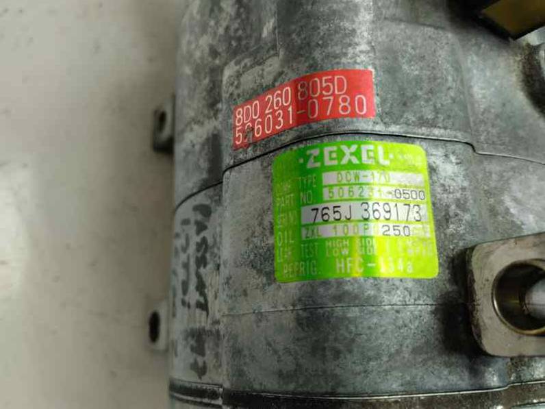 COMPRESOR AIRE ACONDICIONADO VOLKSWAGEN PASSAT BERLINA 1997 1.9 TDI (110 CV)