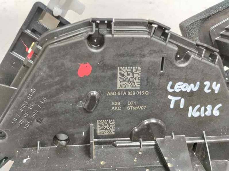 CERRADURA PUERTA TRASERA IZQUIERDA SEAT LEON 2024 1.0 TSI / 110 CV