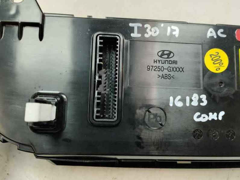 MANDO CALEFACCION AIRE ACONDICIONADO HYUNDAI I30 2017 1.0 LTR. - 88 KW (120 CV)