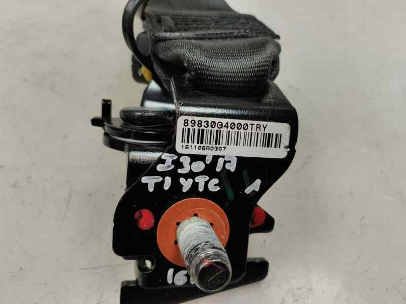 CINTURON SEGURIDAD TRASERO HYUNDAI I30 2017 1.0 LTR. - 88 KW (120 CV)