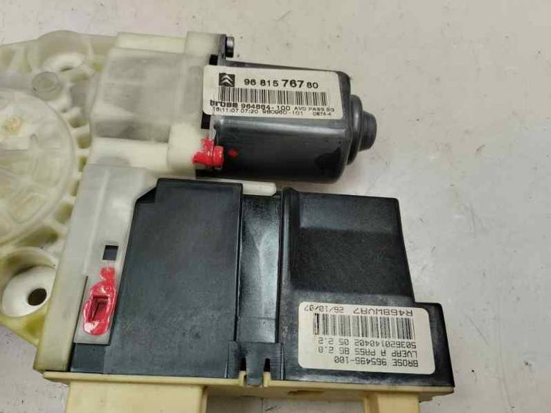 MOTOR ELEVALUNAS DELANTERO DERECHO CITROEN C4 COUPE 2007 1.6 HDI (110 CV)
