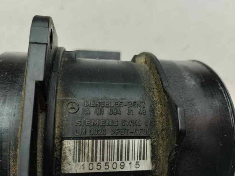 CAUDALIMETRO MERCEDES CLASE CLK CABRIO 2001 2.3 COMPRESOR (197 CV)