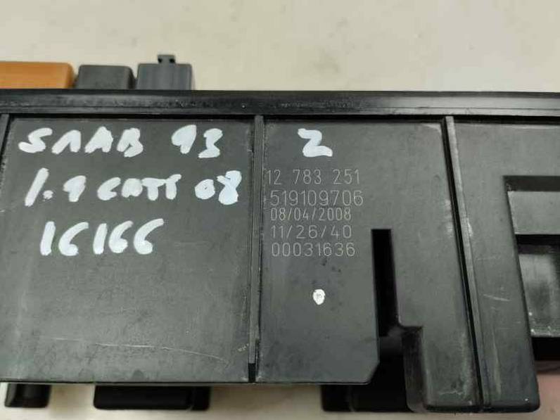 CAJA RELES FUSIBLES SAAB 9 3 SPORT SEDAN 2008 1.9 CDTI (120 CV)