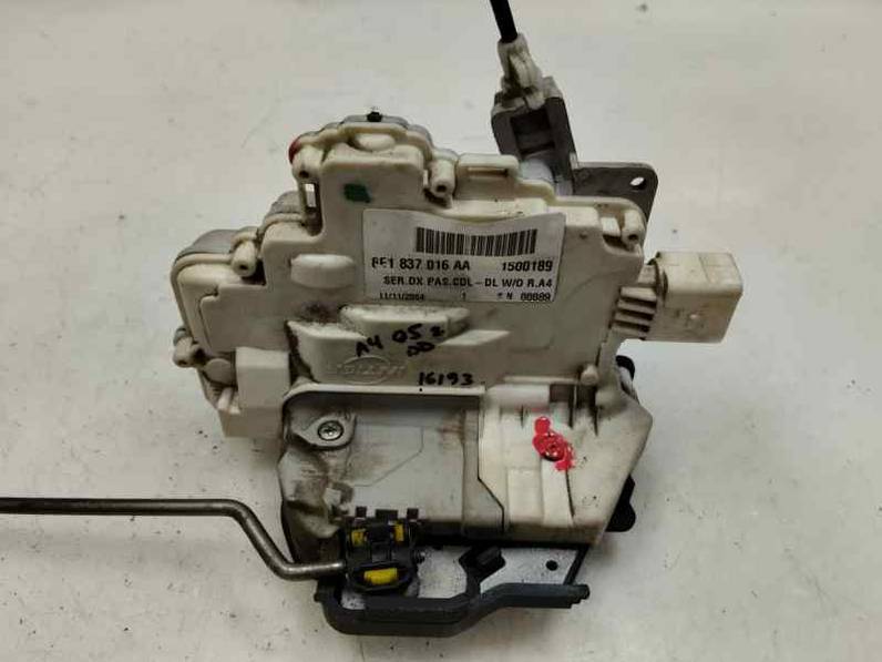 CERRADURA PUERTA DELANTERA DERECHA AUDI A4 BERLINA 2005 2.0 TDI 6V (140 CV)