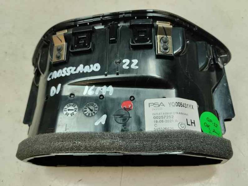 REJILLA AIREADORA OPEL CROSSLAND 2022 1.2 GAS MT6 S/S (110 CV)