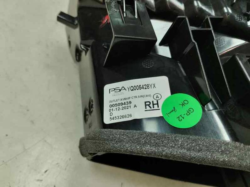 REJILLA AIREADORA OPEL CROSSLAND 2022 1.2 GAS MT6 S/S (110 CV)