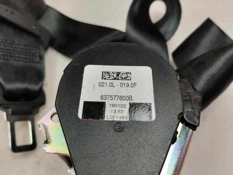 CINTURON SEGURIDAD TRASERO CENTRAL OPEL CROSSLAND 2022 1.2 GAS MT6 S/S (110 CV)