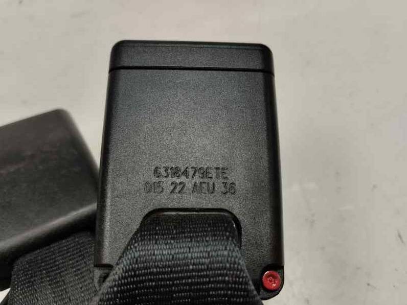 CINTURON SEGURIDAD TRASERO DERECHO OPEL CROSSLAND 2022 1.2 GAS MT6 S/S (110 CV)