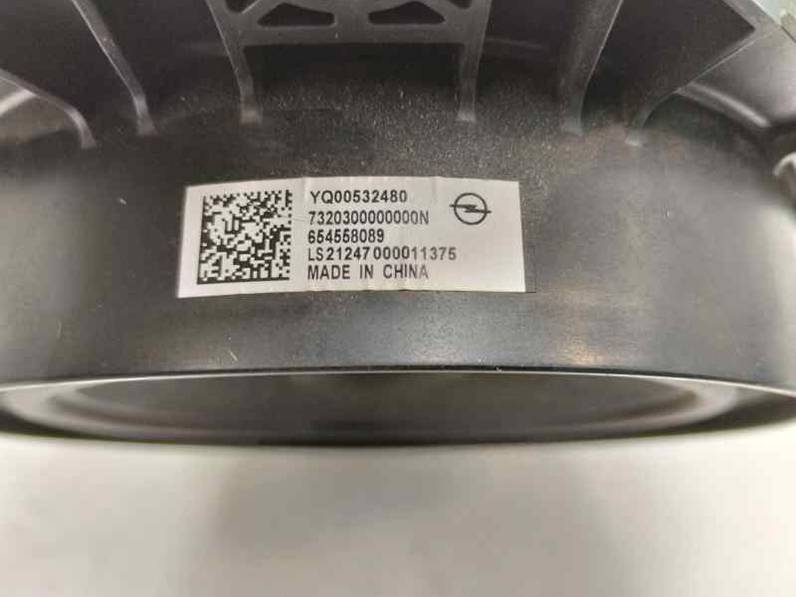 SISTEMA AUDIO RADIO CD OPEL CROSSLAND 2022 1.2 GAS MT6 S/S (110 CV)