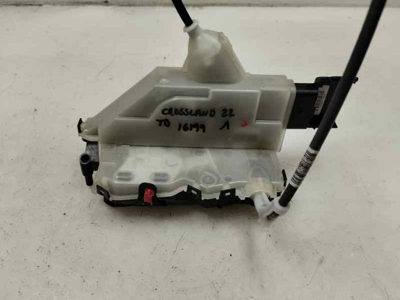 CERRADURA PUERTA TRASERA DERECHA OPEL CROSSLAND 2022 1.2 GAS MT6 S/S (110 CV)