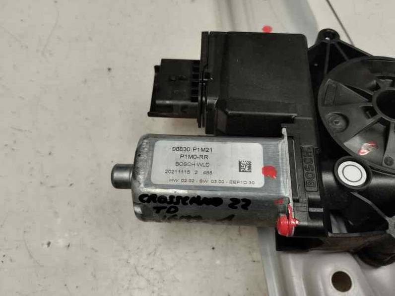 ELEVALUNAS TRASERO DERECHO OPEL CROSSLAND 2022 1.2 GAS MT6 S/S (110 CV)