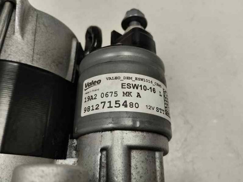 MOTOR ARRANQUE OPEL CROSSLAND 2022 1.2 GAS MT6 S/S (110 CV)