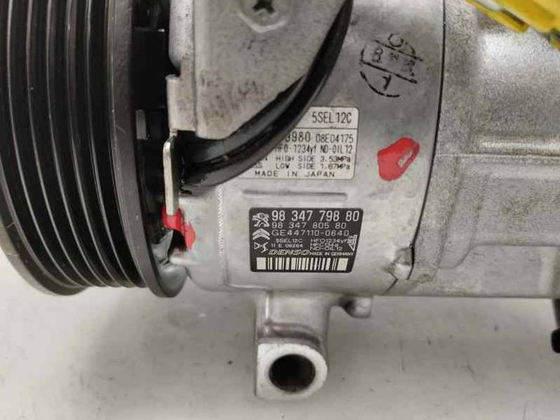 COMPRESOR AIRE ACONDICIONADO OPEL CROSSLAND 2022 1.2 GAS MT6 S/S (110 CV)