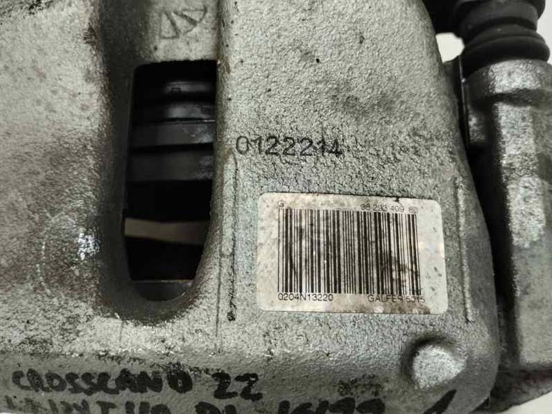 PINZA FRENO DELANTERA IZQUIERDA OPEL CROSSLAND 2022 1.2 GAS MT6 S/S (110 CV)